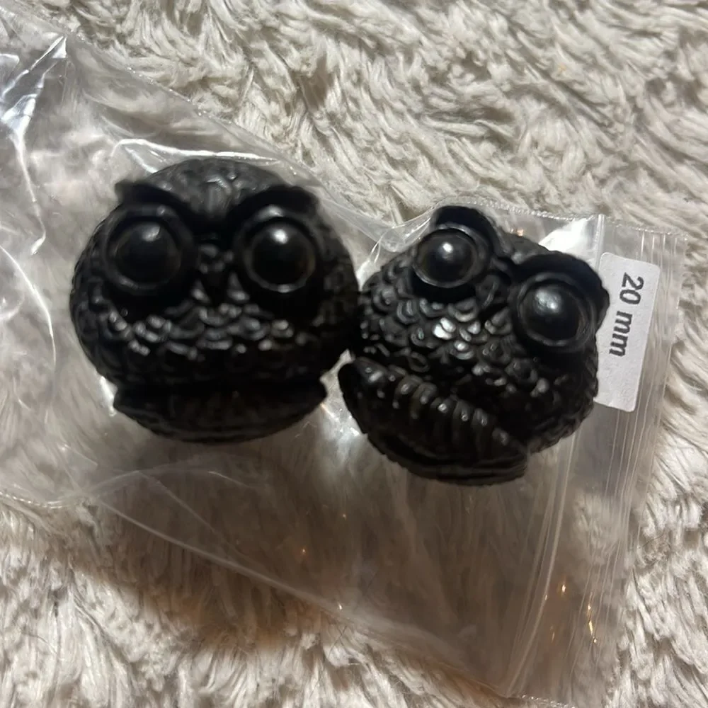 N/A wooden owl